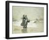 Blyth Sands, 1882-Winslow Homer-Framed Giclee Print