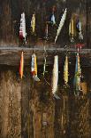 Fishing Lure Hanging on Wall, Sandham, Sweden-BMJ-Framed Stretched Canvas