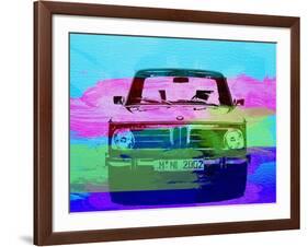 Bmw 2002 Front Watercolor 1-NaxArt-Framed Art Print