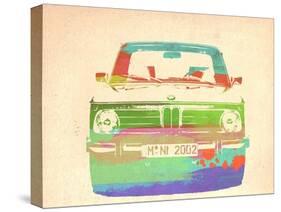 Bmw 2002 Front Watercolor 3-NaxArt-Stretched Canvas