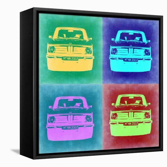 BMW 2002 Pop Art 1-NaxArt-Framed Stretched Canvas