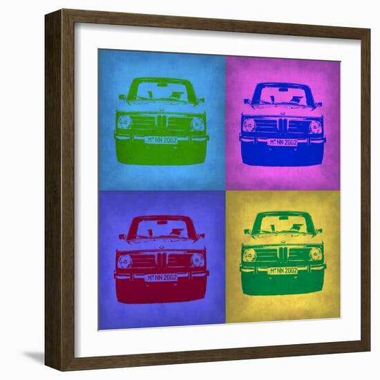 BMW 2002 Pop Art 3-NaxArt-Framed Art Print