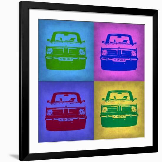 BMW 2002 Pop Art 3-NaxArt-Framed Art Print