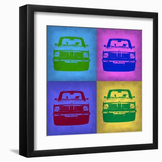 BMW 2002 Pop Art 3-NaxArt-Framed Art Print