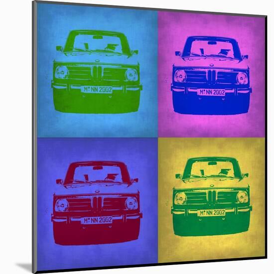 BMW 2002 Pop Art 3-NaxArt-Mounted Art Print