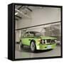 BMW 3.0 CSL BAT 1975-Simon Clay-Framed Stretched Canvas