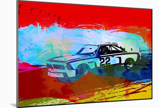 BMW 3.0 CSL Racing-NaxArt-Mounted Poster