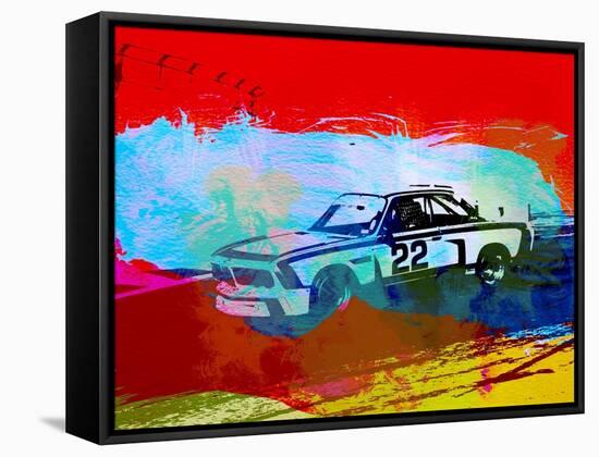 Bmw 3.0 Csl Racing-NaxArt-Framed Stretched Canvas