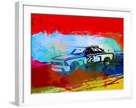 Bmw 3.0 Csl Racing-NaxArt-Framed Art Print