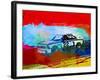 Bmw 3.0 Csl Racing-NaxArt-Framed Art Print