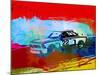 Bmw 3.0 Csl Racing-NaxArt-Mounted Art Print