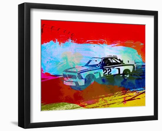 Bmw 3.0 Csl Racing-NaxArt-Framed Art Print