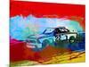 Bmw 3.0 Csl Racing-NaxArt-Mounted Art Print