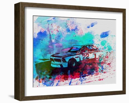 Bmw 3.0 Csl-NaxArt-Framed Art Print