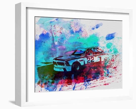 Bmw 3.0 Csl-NaxArt-Framed Art Print