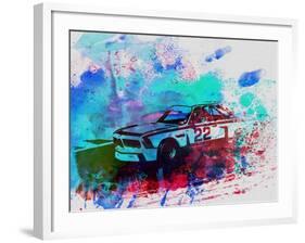 Bmw 3.0 Csl-NaxArt-Framed Art Print