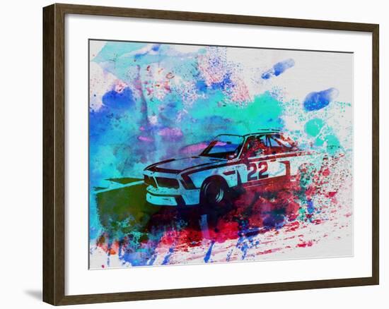 Bmw 3.0 Csl-NaxArt-Framed Art Print