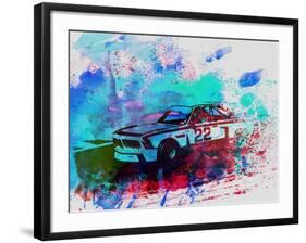 Bmw 3.0 Csl-NaxArt-Framed Art Print