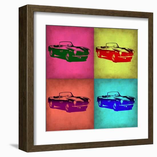 BMW 507 Pop Art 1-NaxArt-Framed Art Print