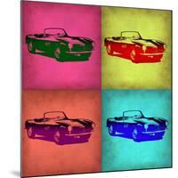 BMW 507 Pop Art 1-NaxArt-Mounted Premium Giclee Print