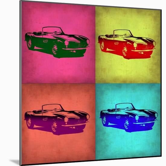 BMW 507 Pop Art 1-NaxArt-Mounted Art Print