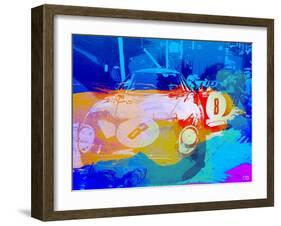 Bmw Before Race Watercolor-NaxArt-Framed Art Print