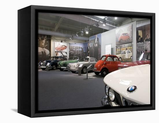 Bmw Car Museum, Munich, Bavaria, Germany-Yadid Levy-Framed Stretched Canvas