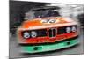 BMW Front End Watercolor-NaxArt-Mounted Art Print