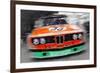 BMW Front End Watercolor-NaxArt-Framed Premium Giclee Print