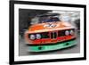 BMW Front End Watercolor-NaxArt-Framed Premium Giclee Print