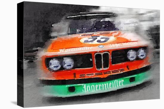 BMW Front End Watercolor-NaxArt-Stretched Canvas