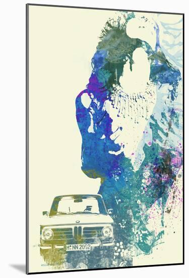 BMW Girl-NaxArt-Mounted Poster