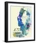 BMW Girl-NaxArt-Framed Art Print