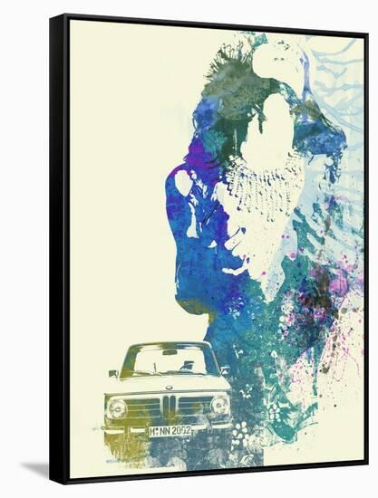 BMW Girl-NaxArt-Framed Stretched Canvas