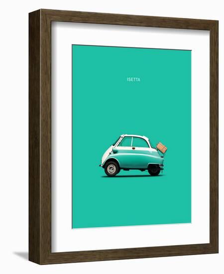 BMW Isetta 300 Red-Mark Rogan-Framed Art Print