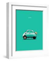 BMW Isetta 300 Red-Mark Rogan-Framed Art Print