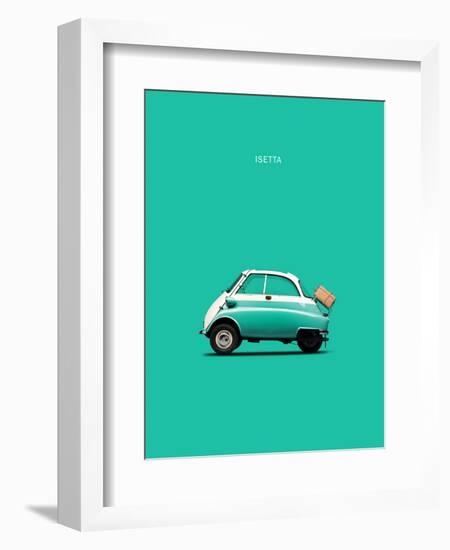 BMW Isetta 300 Red-Mark Rogan-Framed Art Print