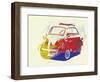 Bmw Isetta-NaxArt-Framed Art Print