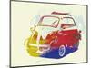 Bmw Isetta-NaxArt-Mounted Art Print