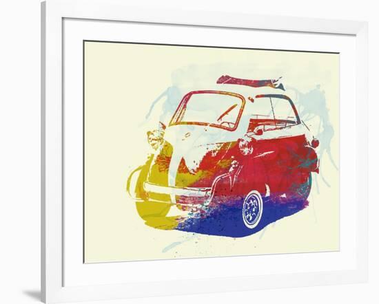 Bmw Isetta-NaxArt-Framed Art Print