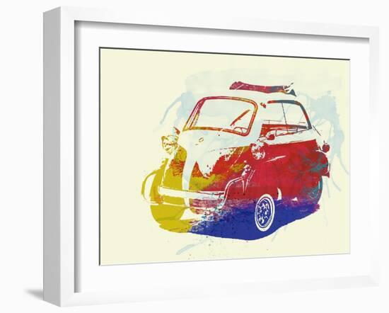 Bmw Isetta-NaxArt-Framed Art Print