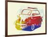 Bmw Isetta-NaxArt-Framed Art Print