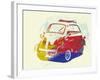 Bmw Isetta-NaxArt-Framed Art Print