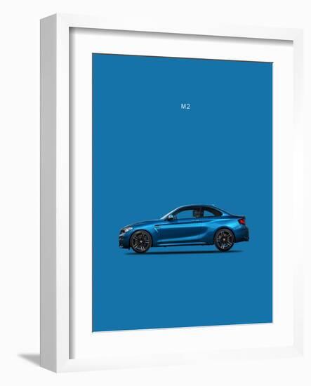 BMW M2-Mark Rogan-Framed Art Print