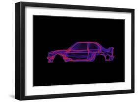 BMW M3 E30-O.M.-Framed Giclee Print