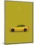 BMW M3 E92 Yellow-Mark Rogan-Mounted Art Print