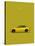 BMW M3 E92 Yellow-Mark Rogan-Stretched Canvas