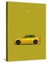 BMW M3 E92 Yellow-Mark Rogan-Stretched Canvas