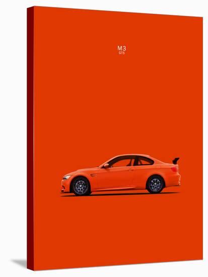 BMW M3 GTS Orange-Mark Rogan-Stretched Canvas