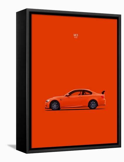 BMW M3 GTS Orange-Mark Rogan-Framed Stretched Canvas